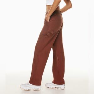 Aritzia NWT Greenwich Pant in Caramel Brown size 8